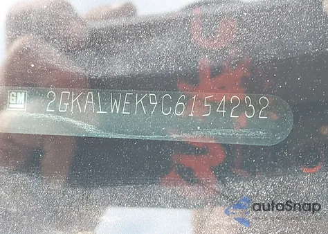 2012 GMC Terrain Slt-2 from USA, damaged, VIN 2GKALWEK9C6154232